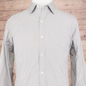 Zachary Prell Shirt Mens XL Pattern Button Down Long Sleeve Dress Shirt Casual
